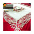 White wholesale lace fancy wedding cloth table cloths table cover